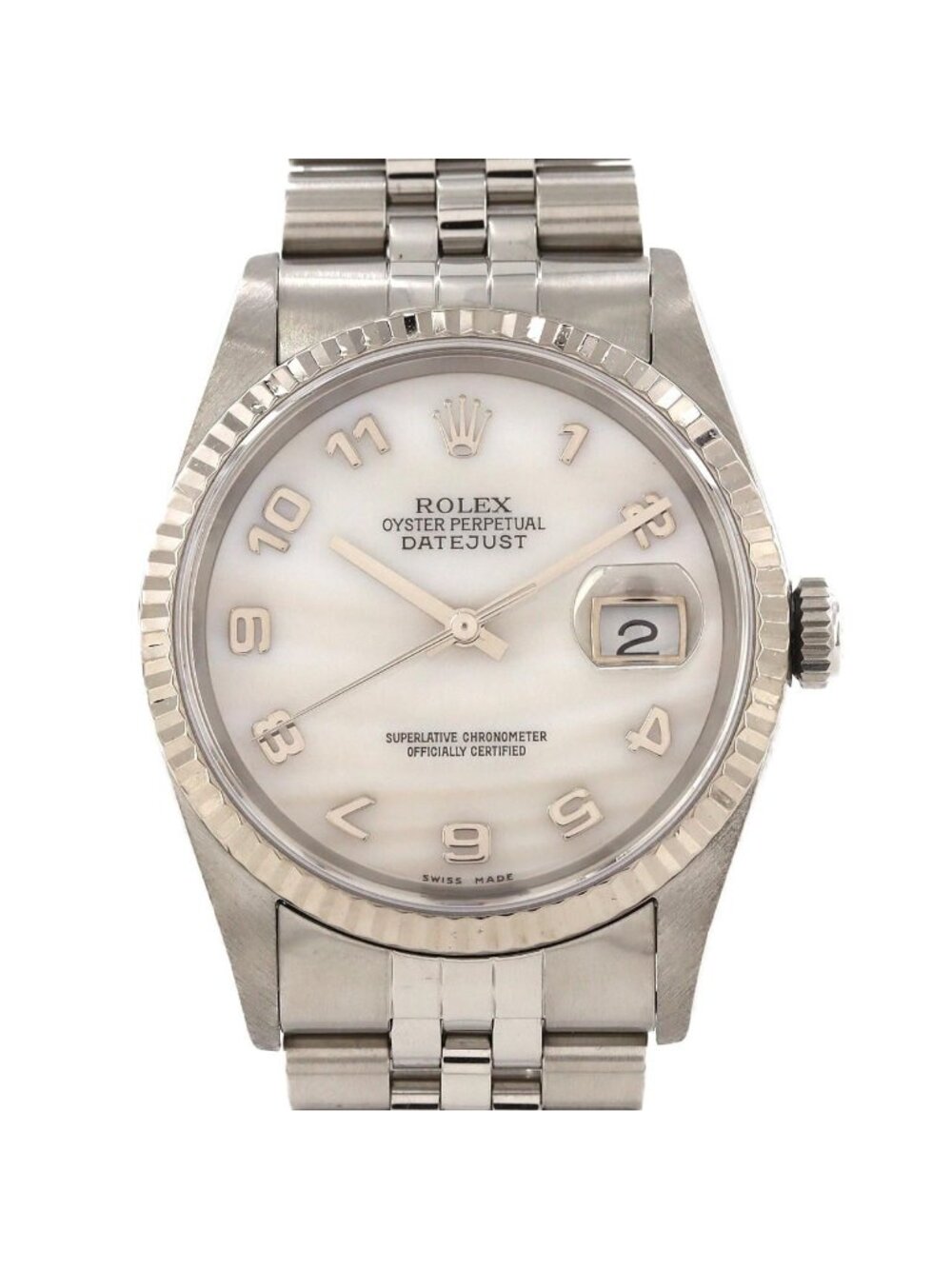 Rolex Datejust Automatic Winding Number Watch
